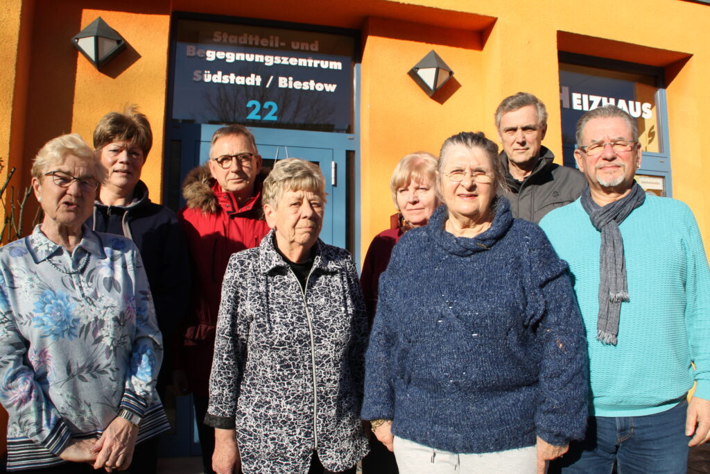 Seniorenbeirat Rostock – Südstadt/Biestow, Mitglieder Portrait Gruppenbild