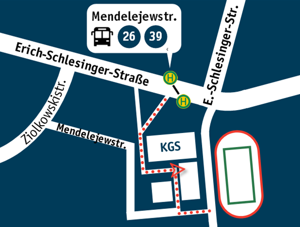 Anfahrtskizze Anfahrt Kontakt Reparatur-Café Rostock Südstadt